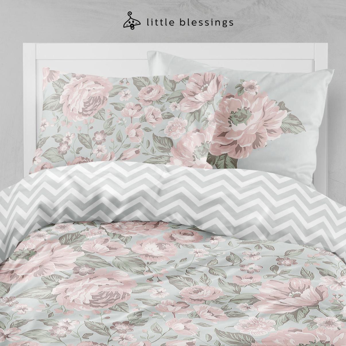 Rose Garden Bed Set