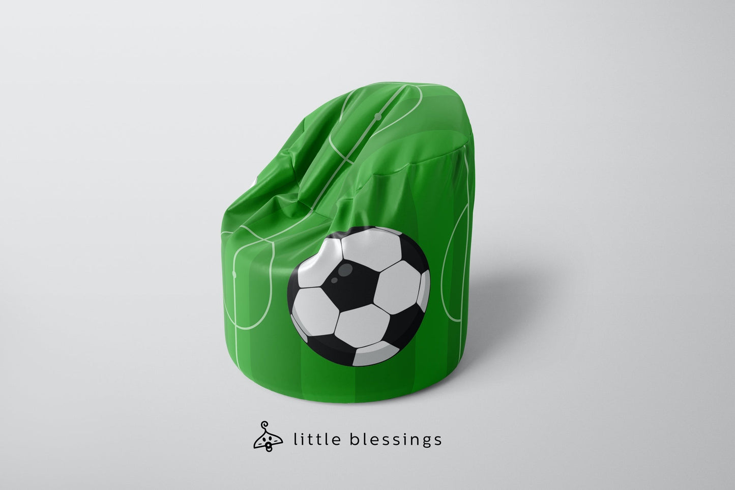 Football Pitch Bean Bag