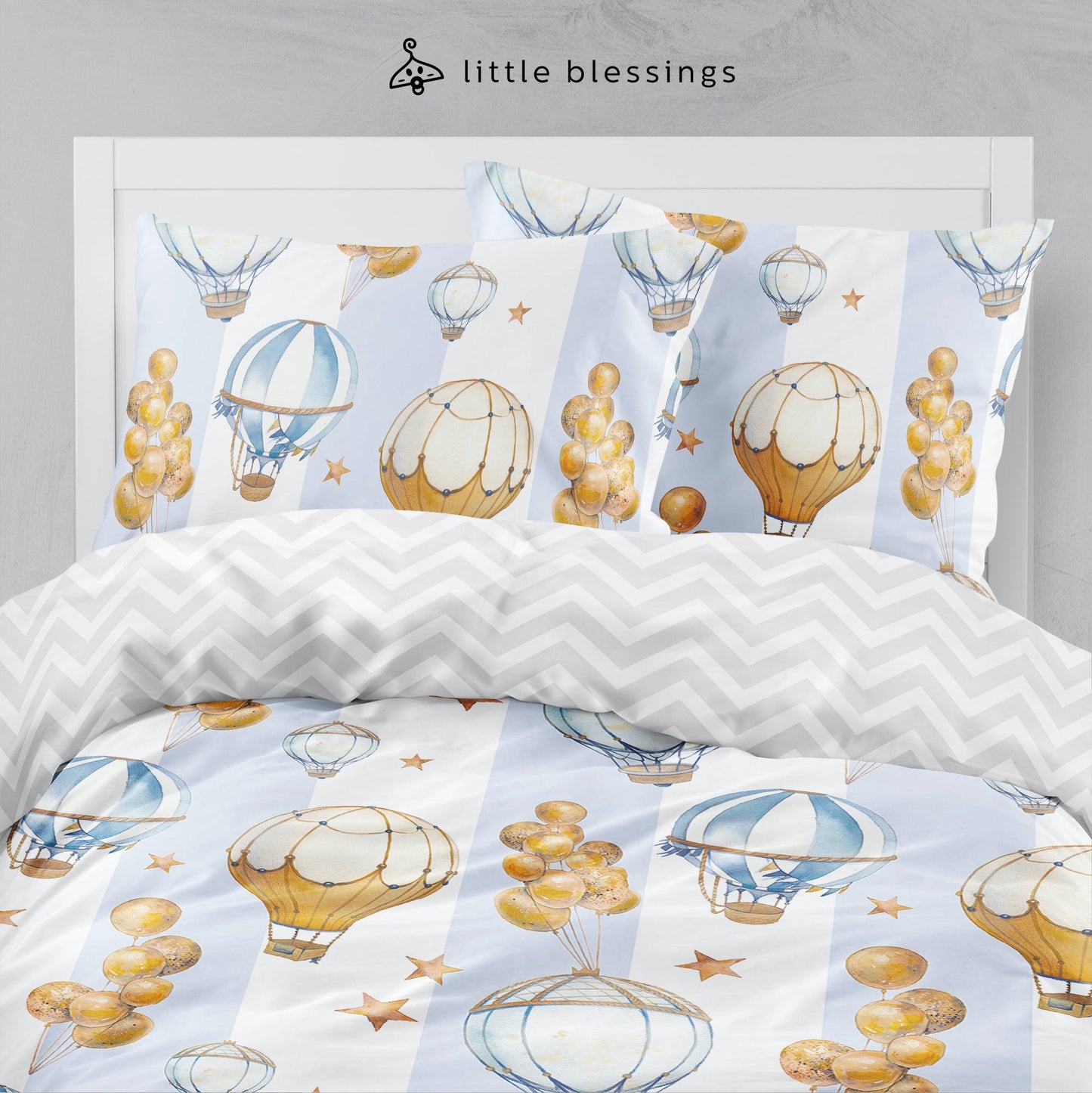 Air Balloons Bed Set