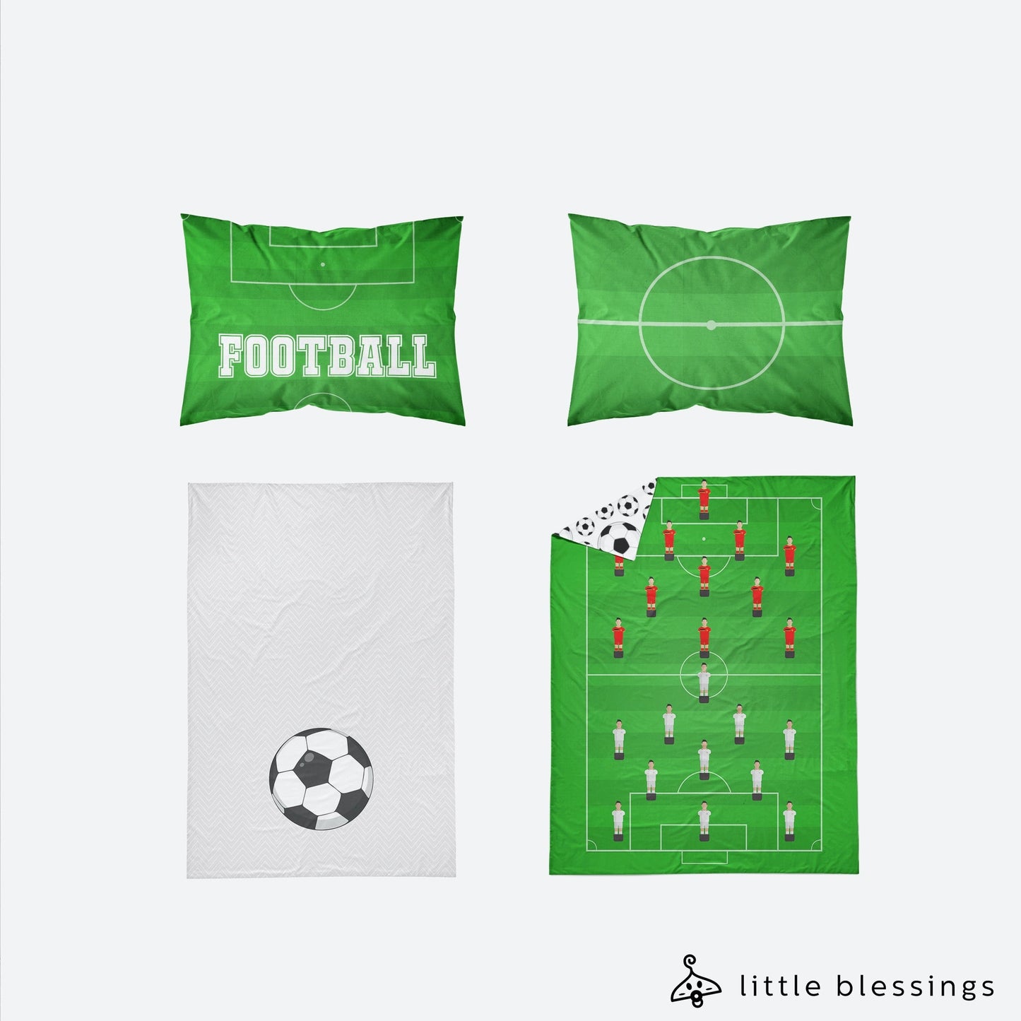 Football Pitch Bed Set