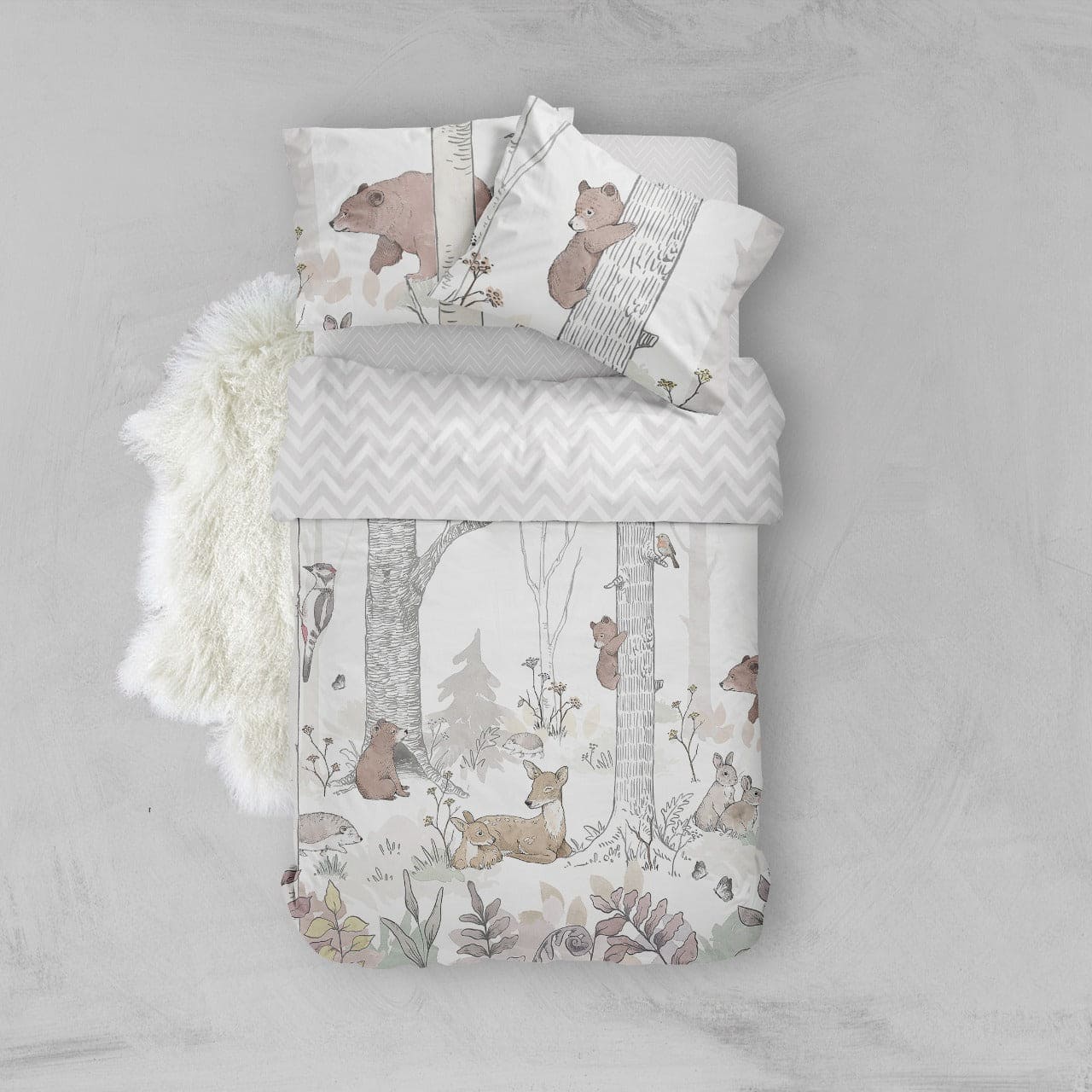 Blush Woodland Bed Set