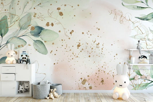 Ethereal Eucalyptus Wallpaper (Little Boy Blue Eucalyptus)