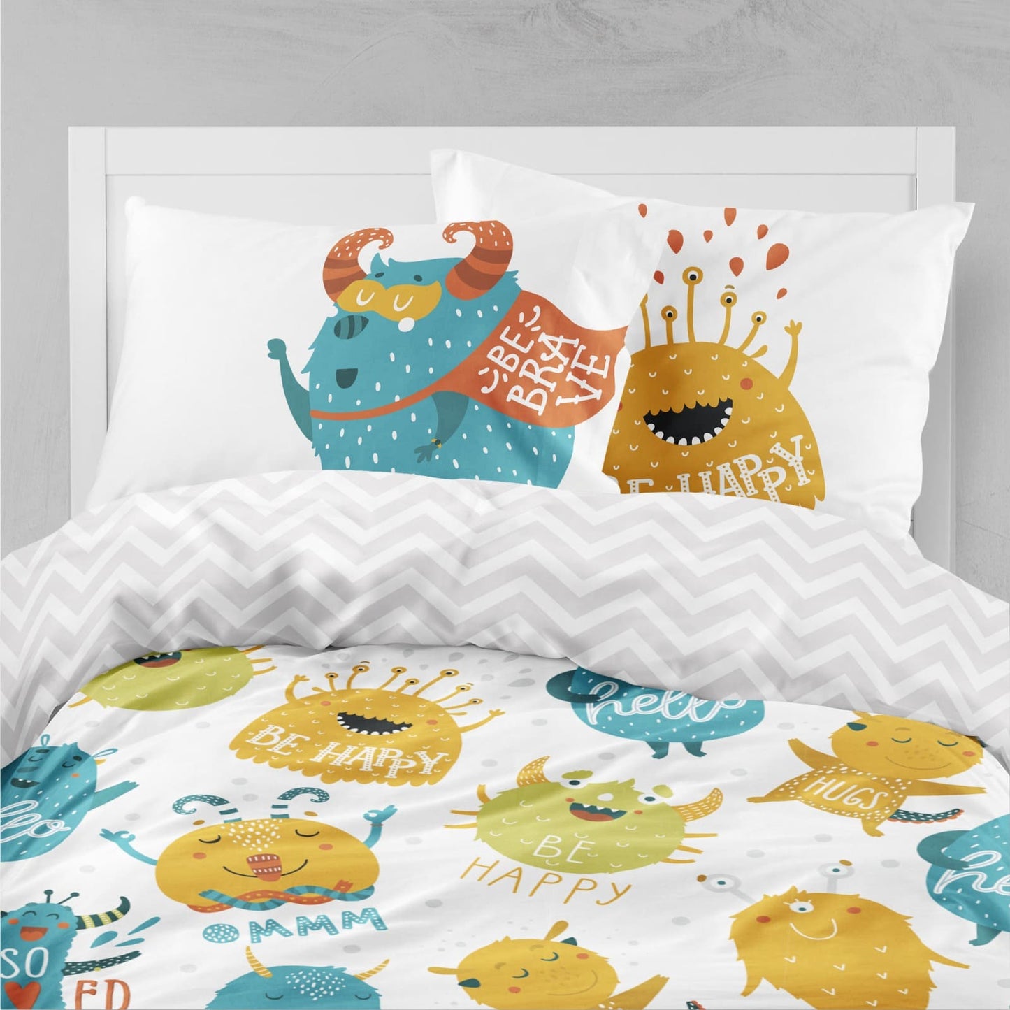 Hugs Monsters Bed Set