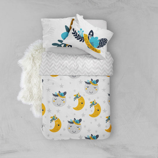 Moon and Crescent Bed Set