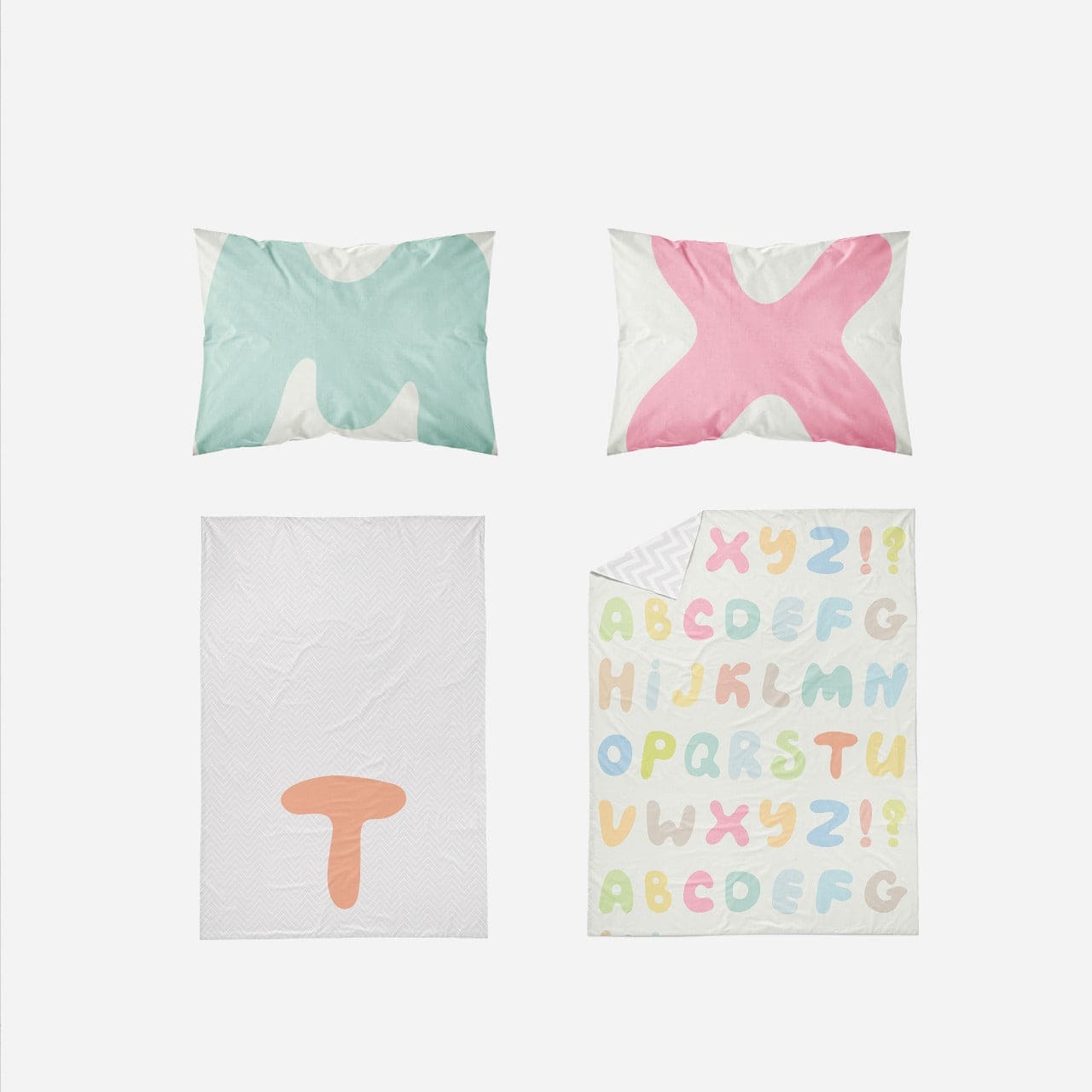 Alphabet Bed Set