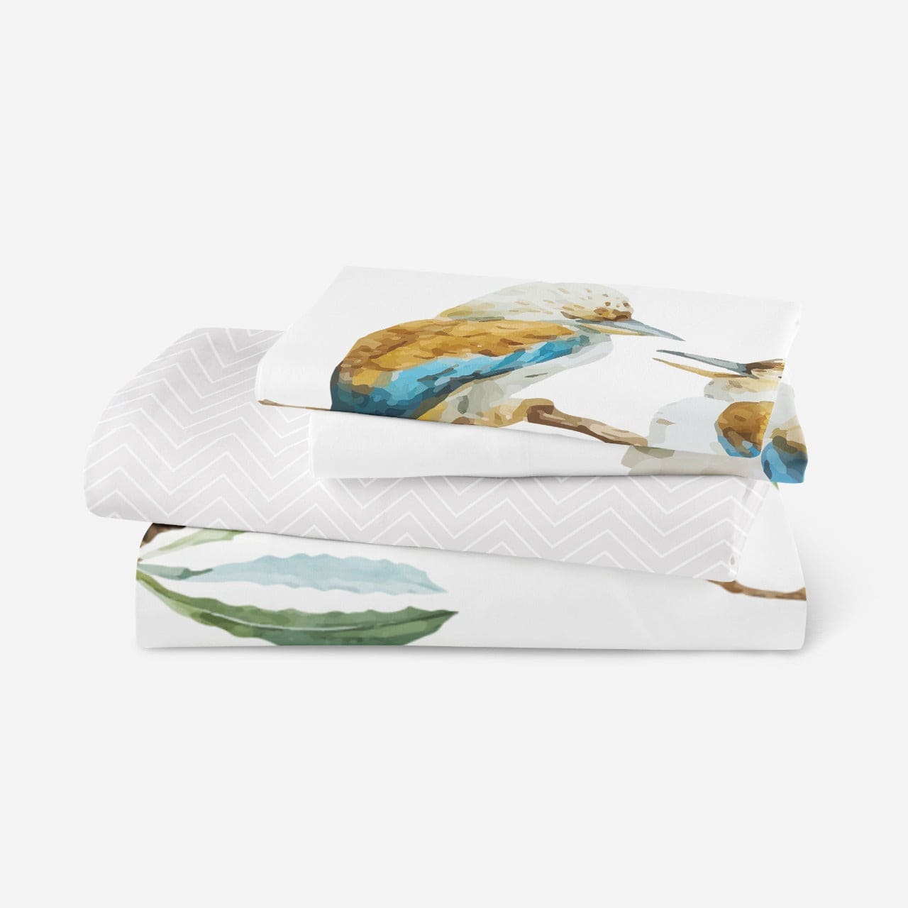 Bay-breasted Warbler Birds Bed Set