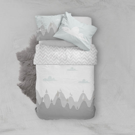 Little Blessings Bumpy Mountains Bed Set