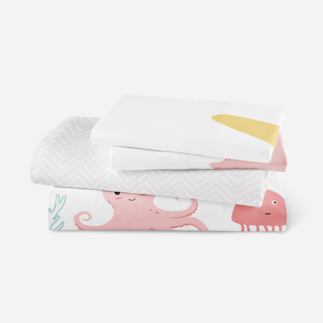 Little Blessings Cute Fish Sea Bed Sheet Only