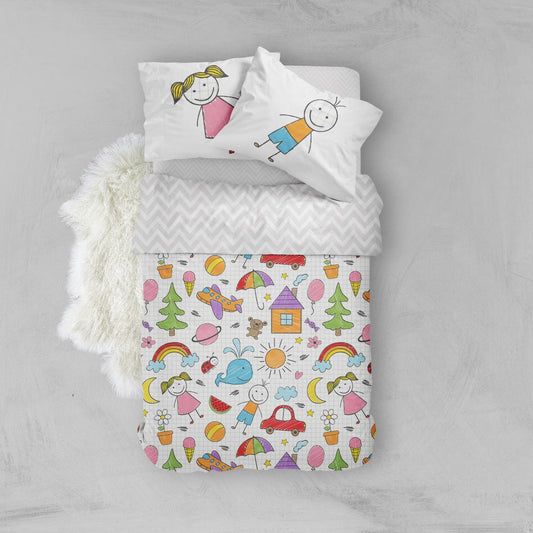 Little Blessings Doodle Bed Set