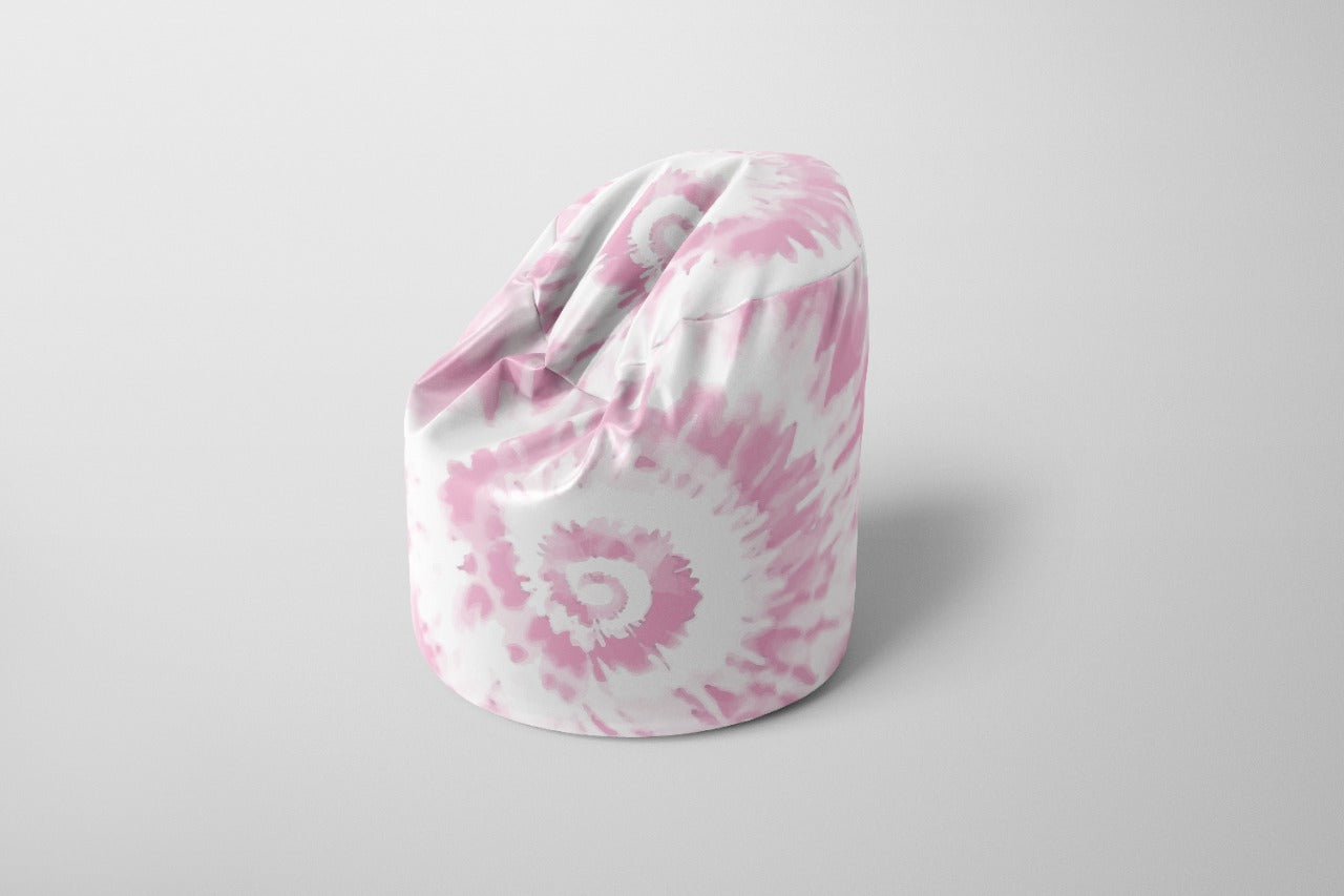 Pink Tie Dye Bean Bag (Dye)