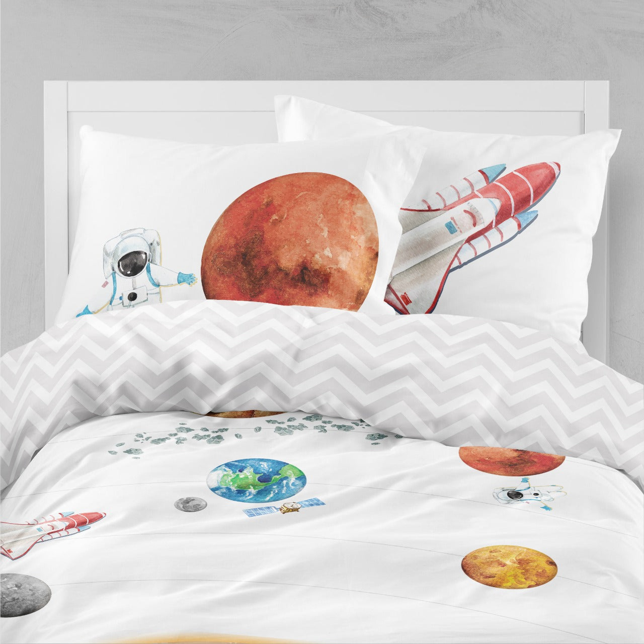 Little Blessings Solar System Two Pillowcases Only