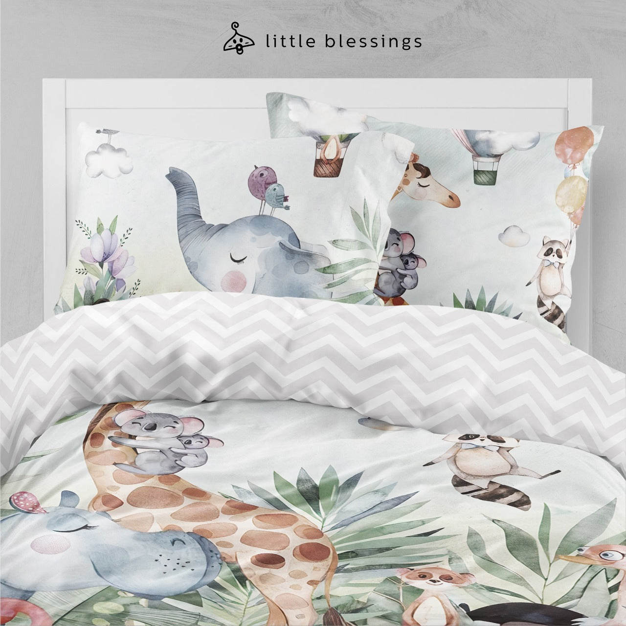 Jungle Animals Bed Set