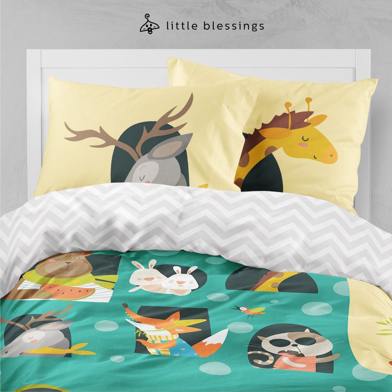 Animals Bus Bed Set