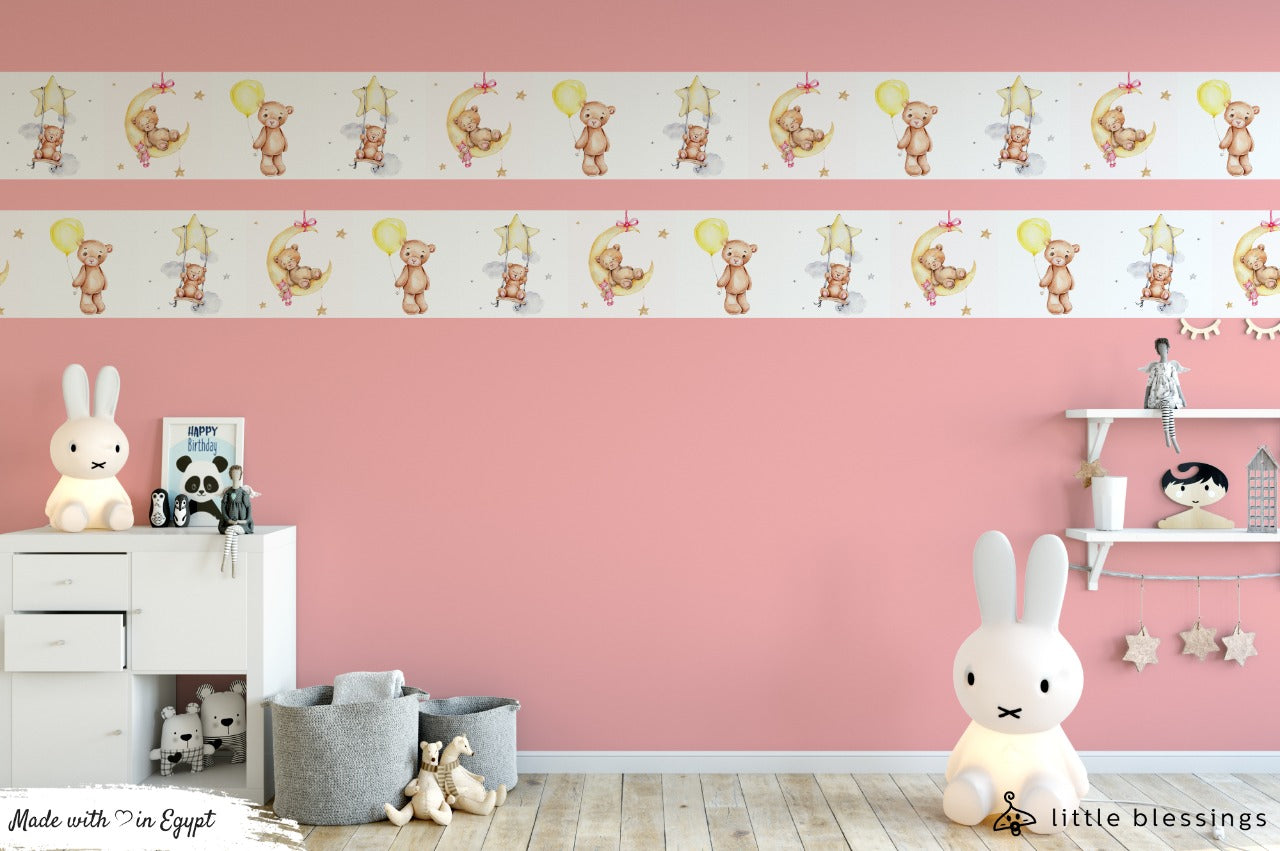 Pink Teddy Bear Wallpaper