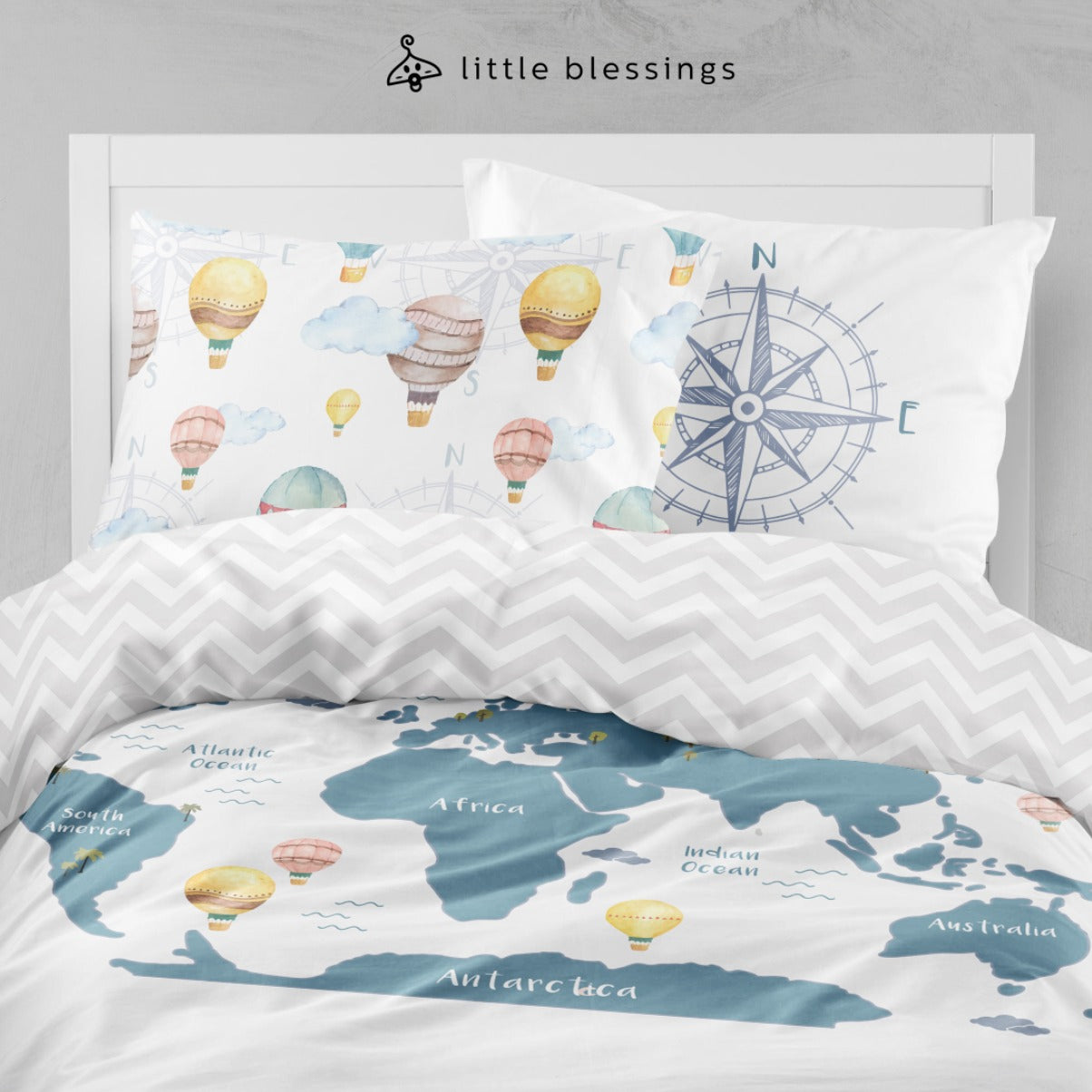 World Explorer Bed Set