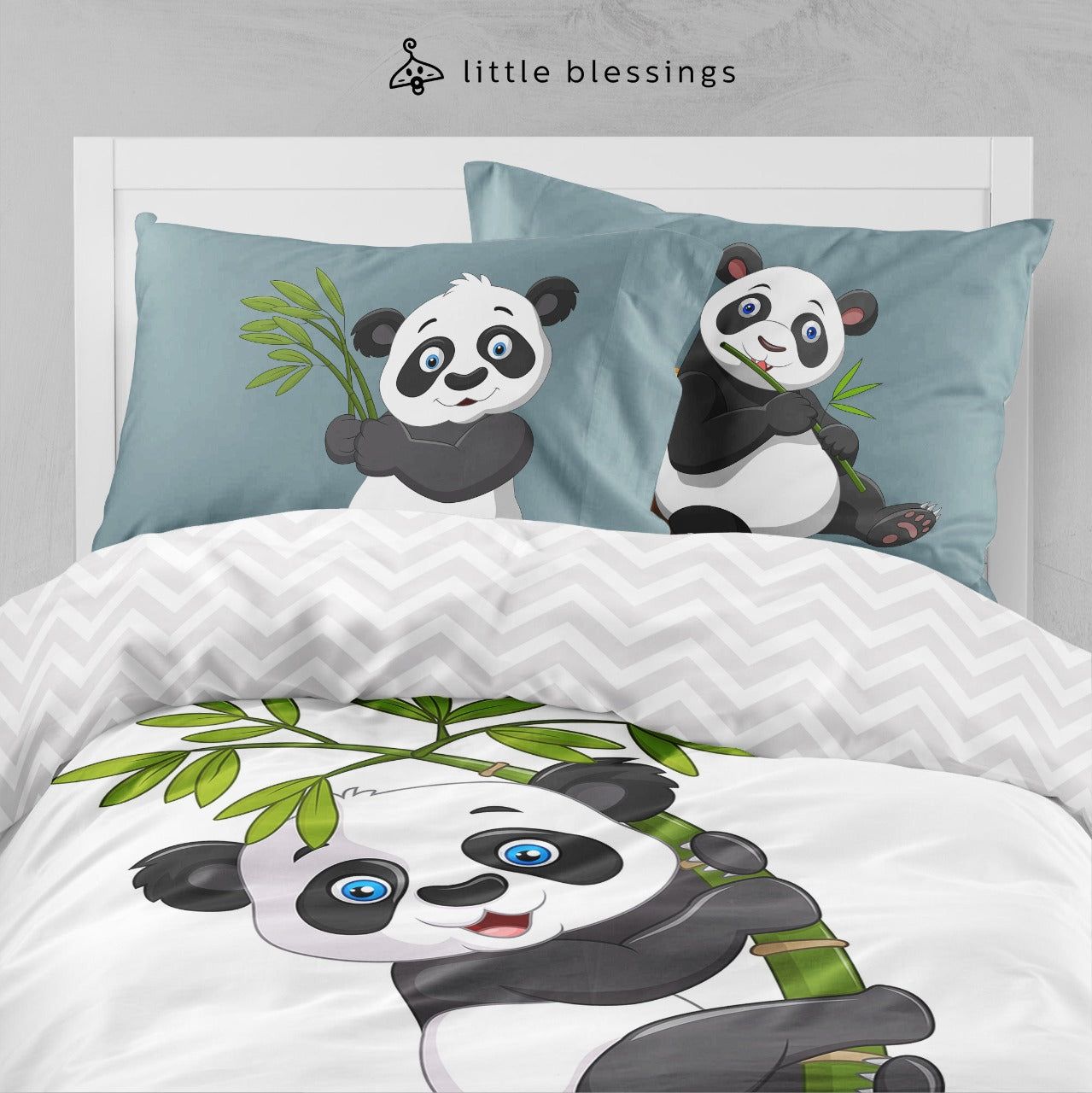 Little Panda Bed Set