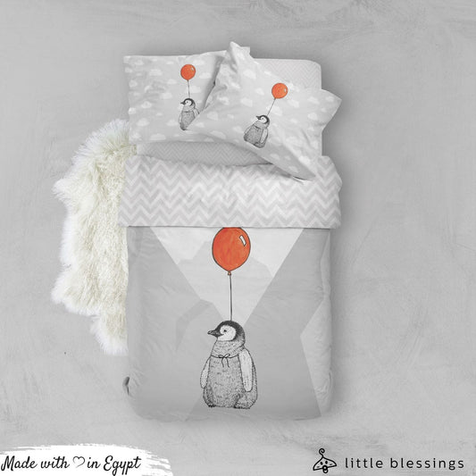 Baby Penguin Room Bed Set