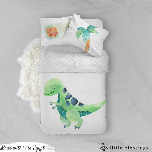 Forest Dinosaurs Bed Set