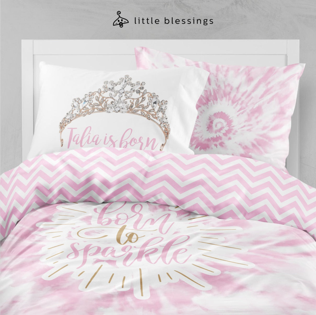 Born To Sparkle Bed Set