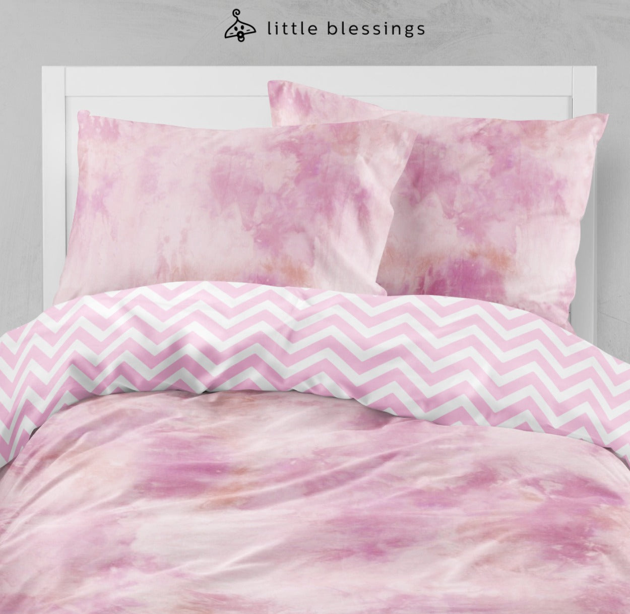 Pink Flourish Bed Set