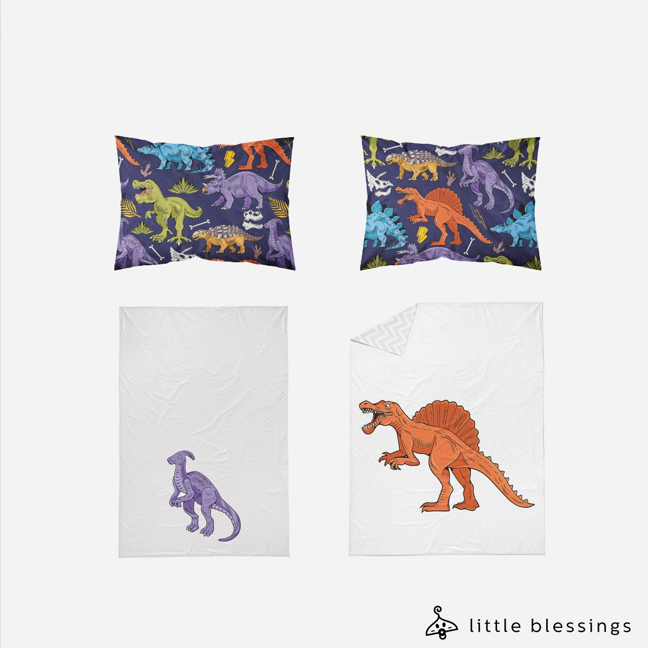 Dinosaur World Bed Set