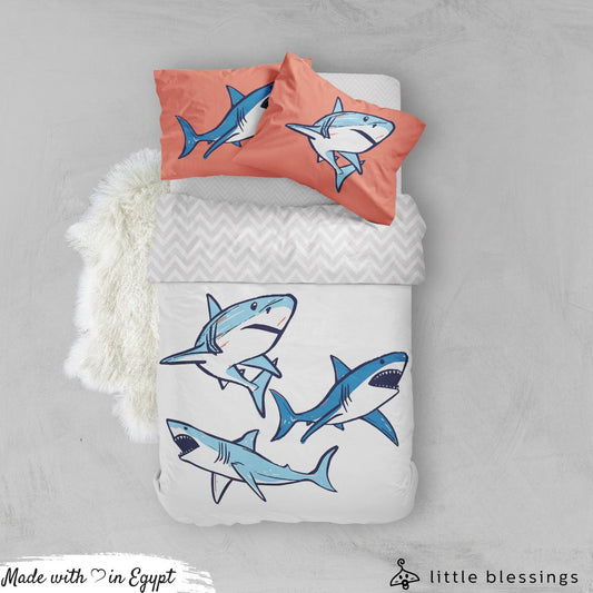 Sharks Bed Set