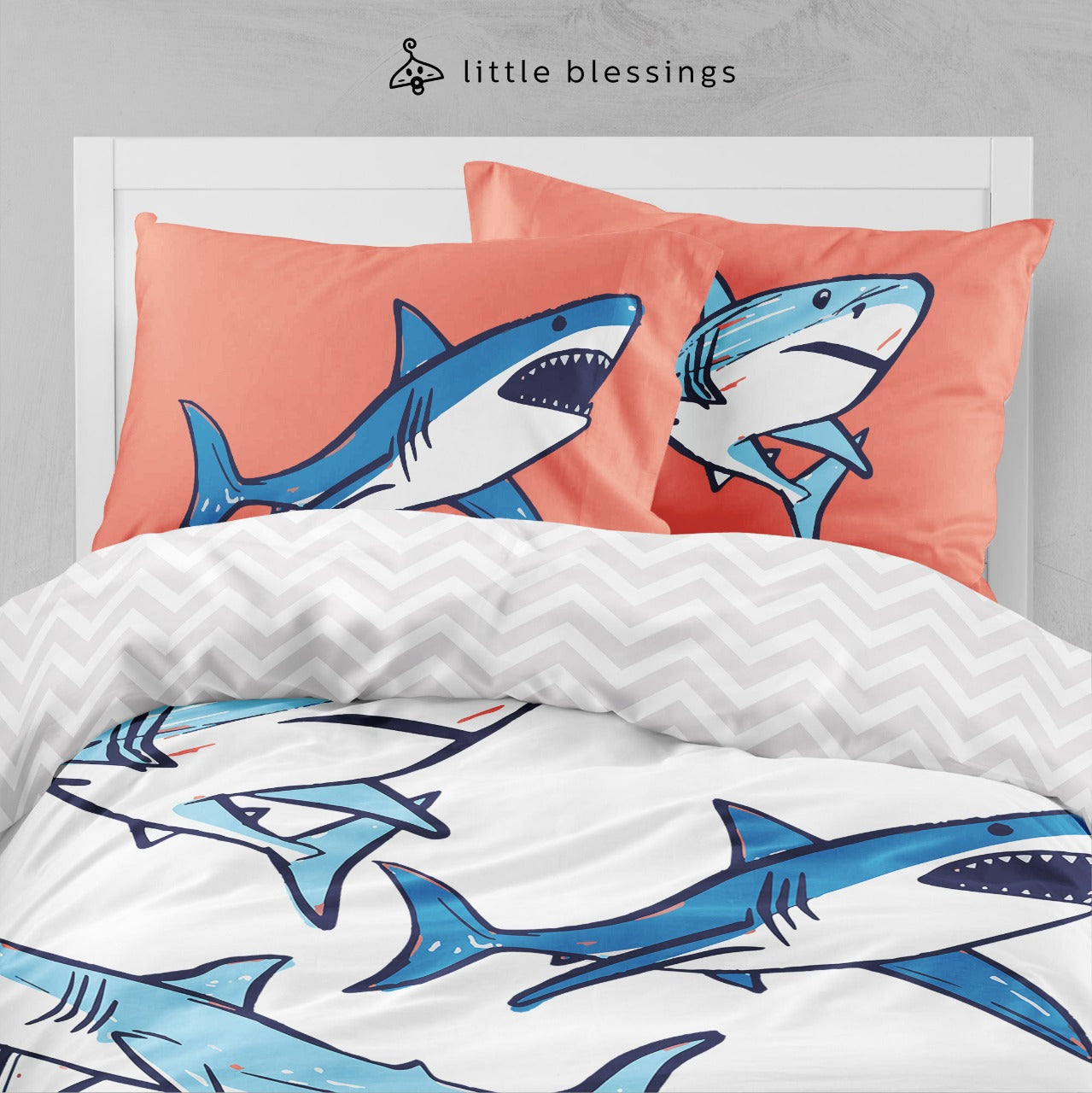 Sharks Bed Set