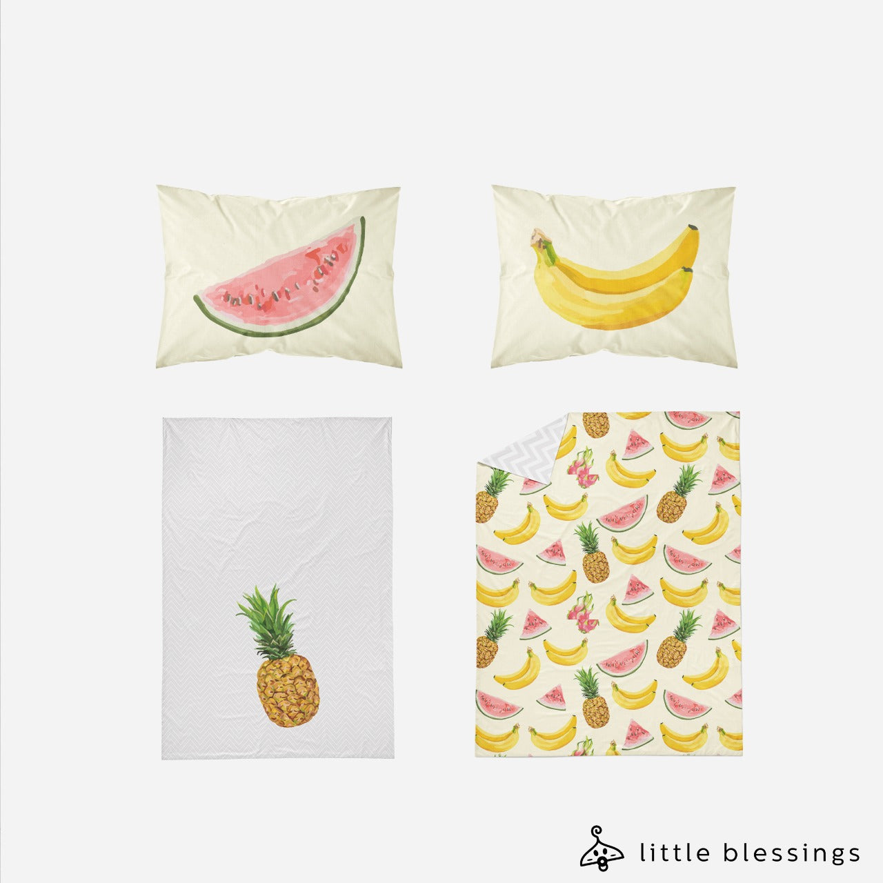 Fruits Bed Set